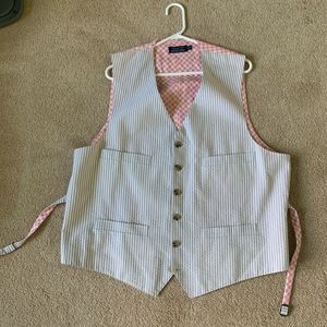 Men’s Vineyard Vines Seersucker Dress Vest
